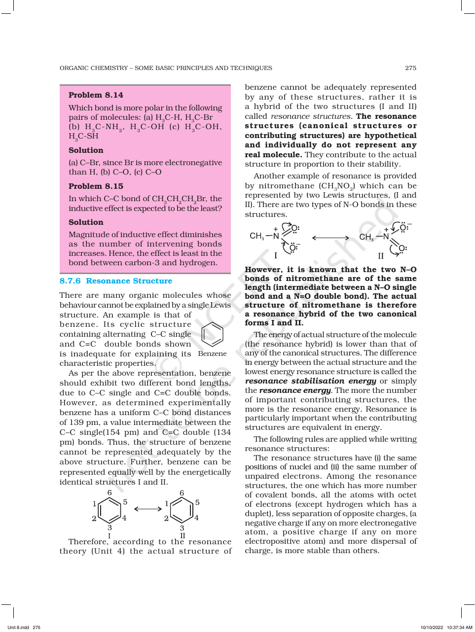 Page 20 of Organic Chemistry — Some Basic Principles and Techniques