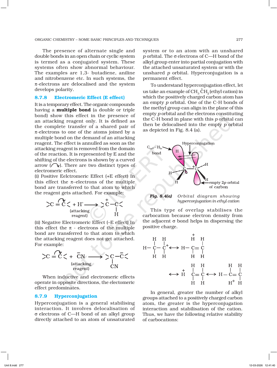 Page 22 of Organic Chemistry — Some Basic Principles and Techniques