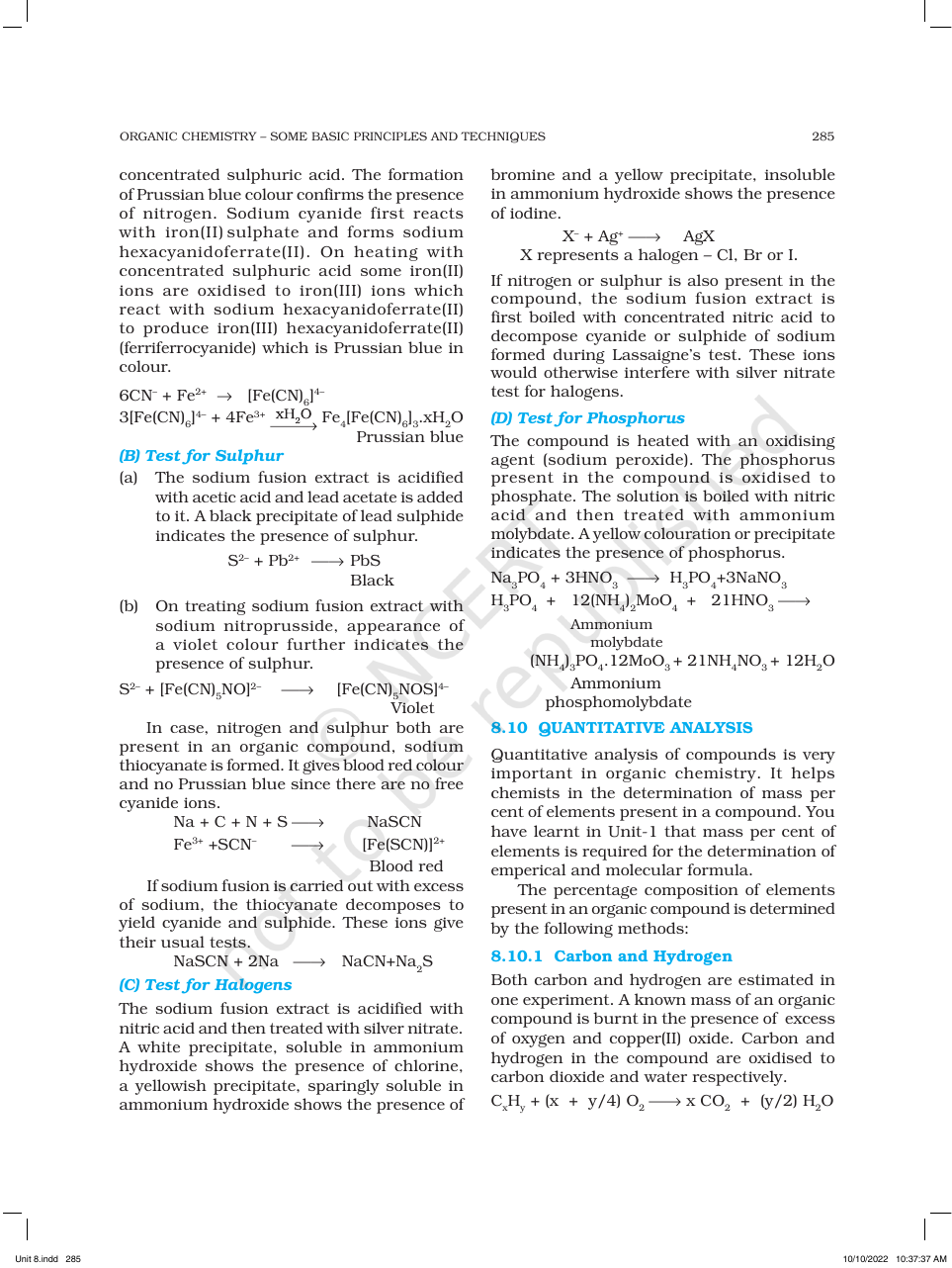 Page 30 of Organic Chemistry — Some Basic Principles and Techniques