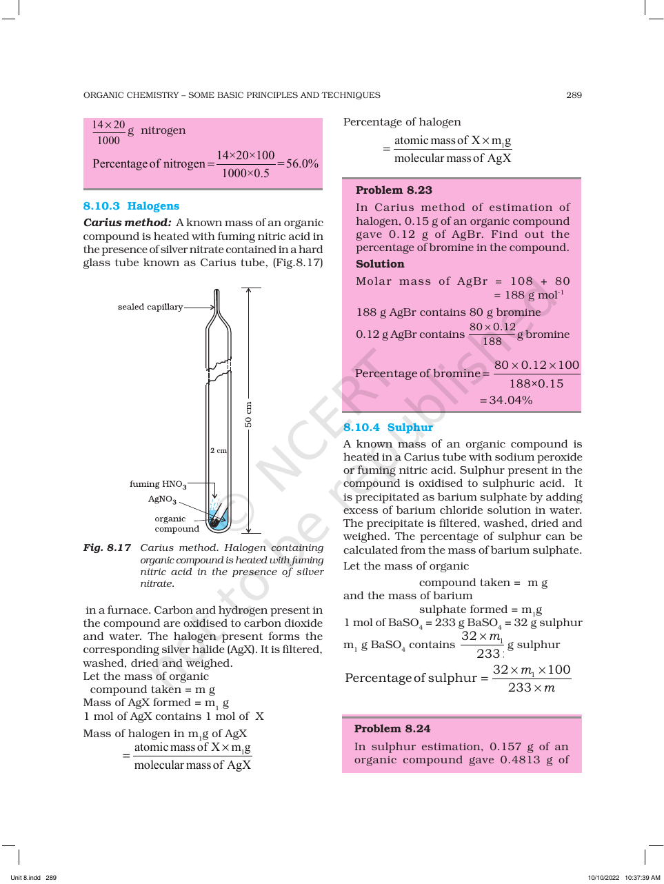 Page 34 of Organic Chemistry — Some Basic Principles and Techniques