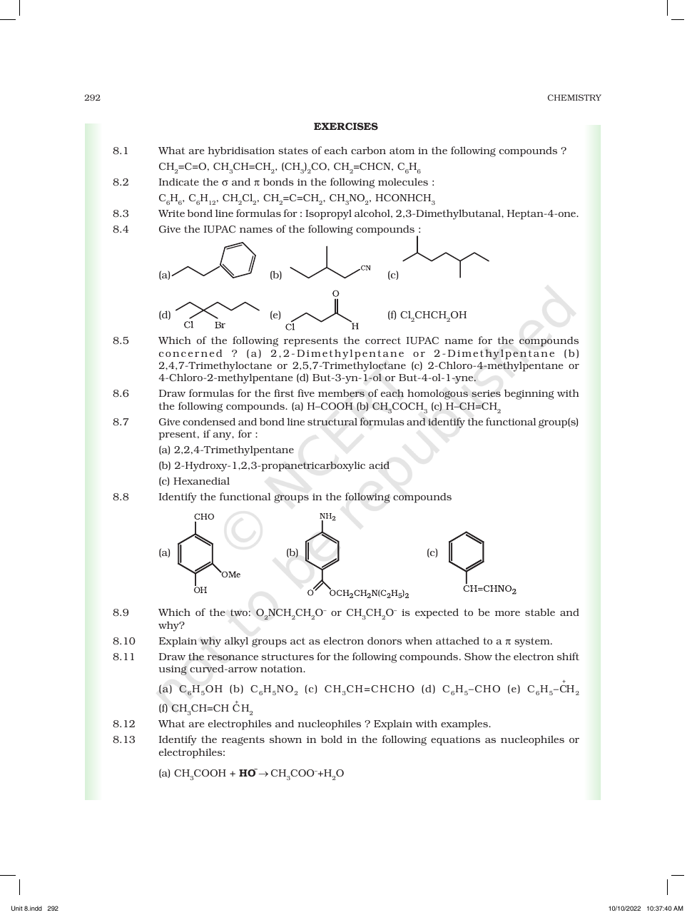 Page 37 of Organic Chemistry — Some Basic Principles and Techniques