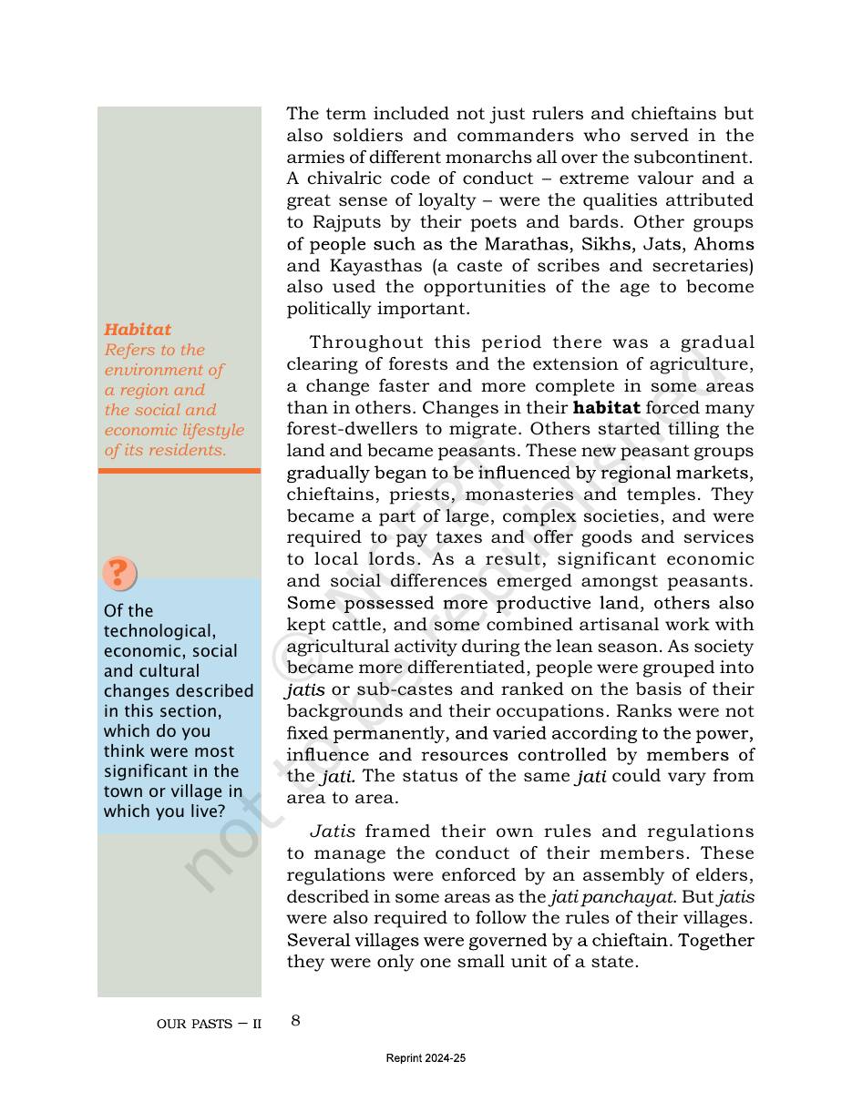 Page 8 of Tracing Changes Through A Thousand Years