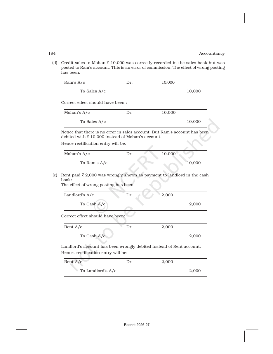Page 15 of Trial Balance and Rectification of Errors