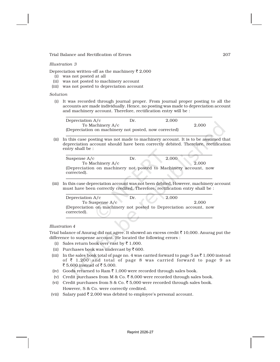 Page 28 of Trial Balance and Rectification of Errors