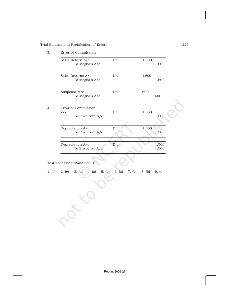 Page 46 of Trial Balance and Rectification of Errors
