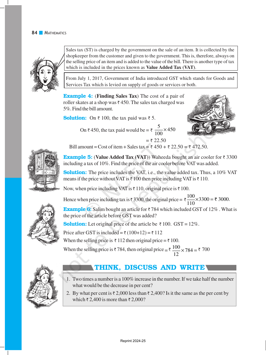 Page 6 of Comparing Quantities