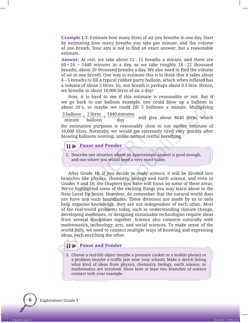 Page 6 of Matter in Our Surroundings