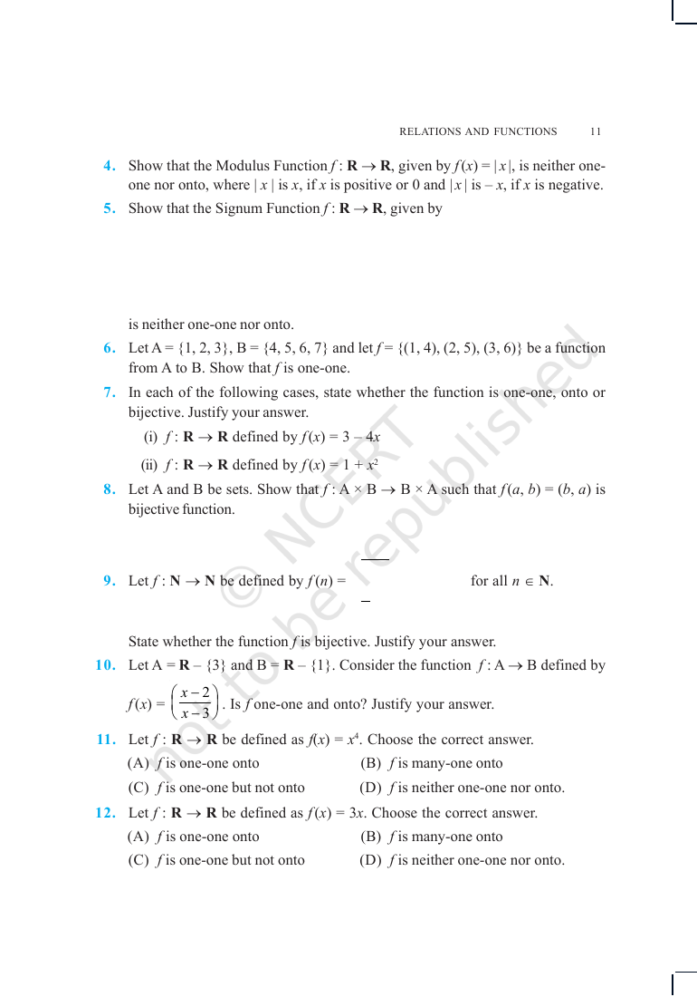 Page 11 of Relations and Functions