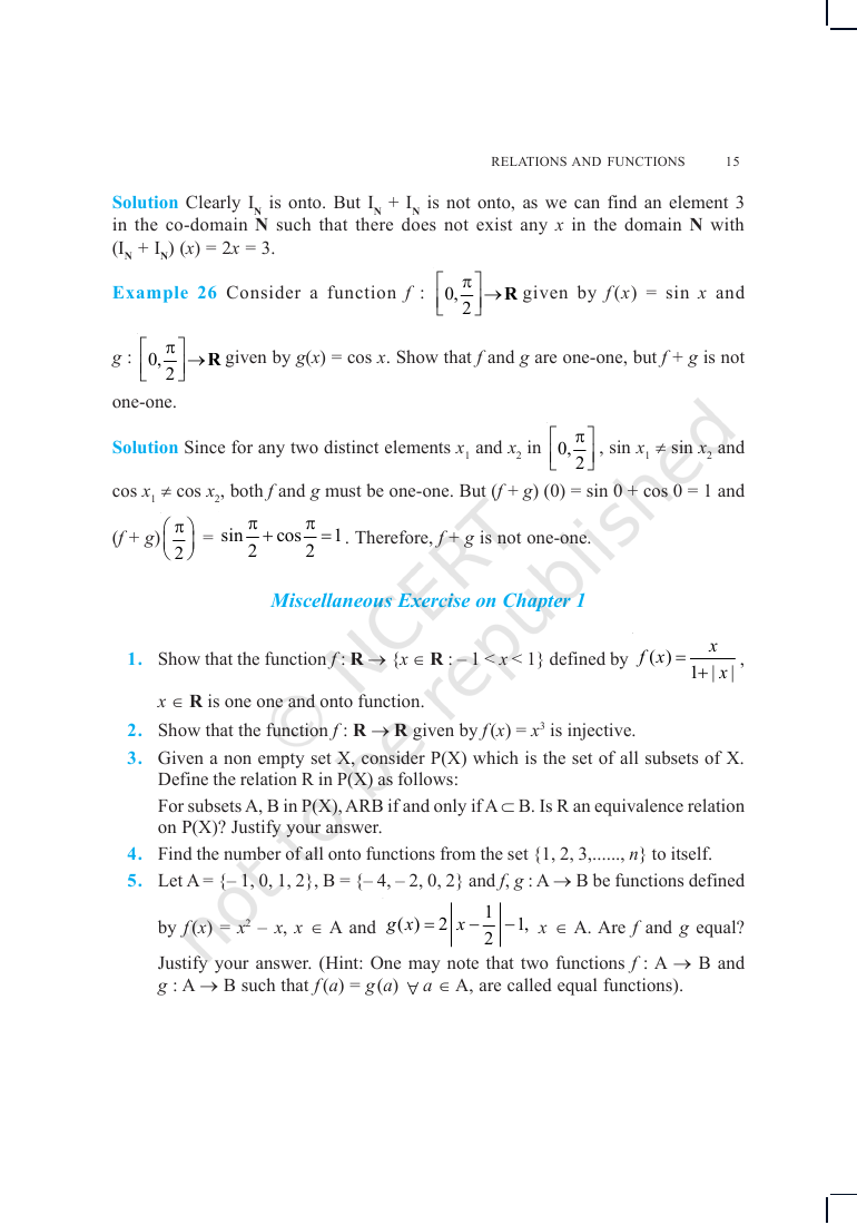 Page 15 of Relations and Functions