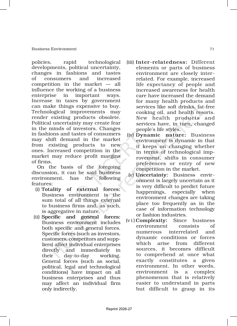 Page 3 of Business Environment