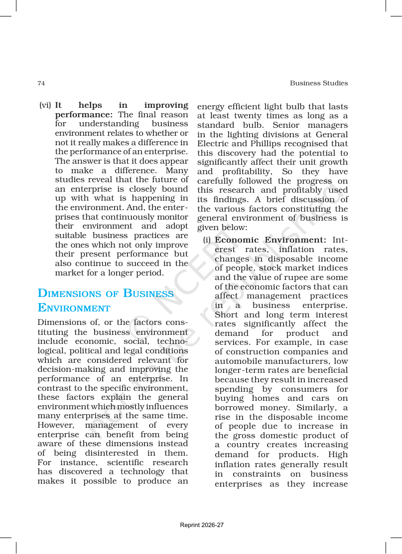 Page 6 of Business Environment