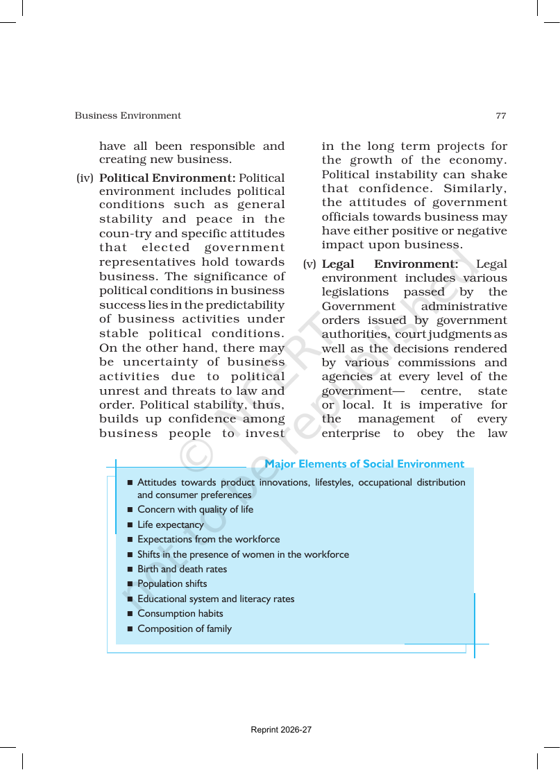 Page 9 of Business Environment