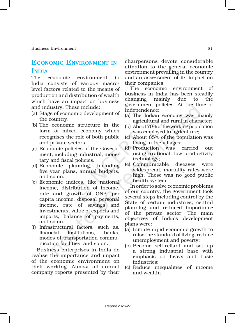 Page 13 of Business Environment