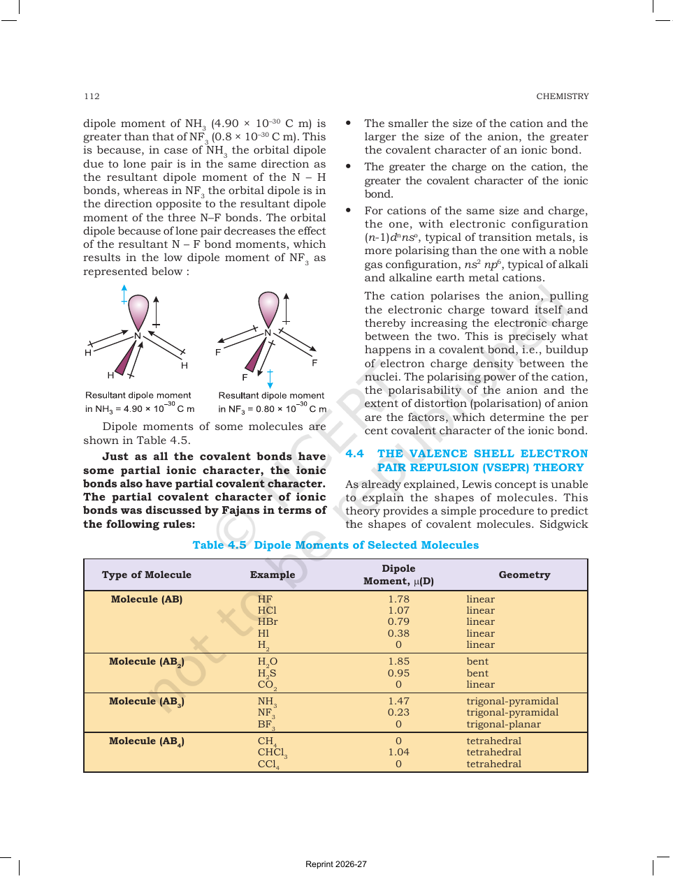 Page 13 of Chemical Bonding and Molecular Structure
