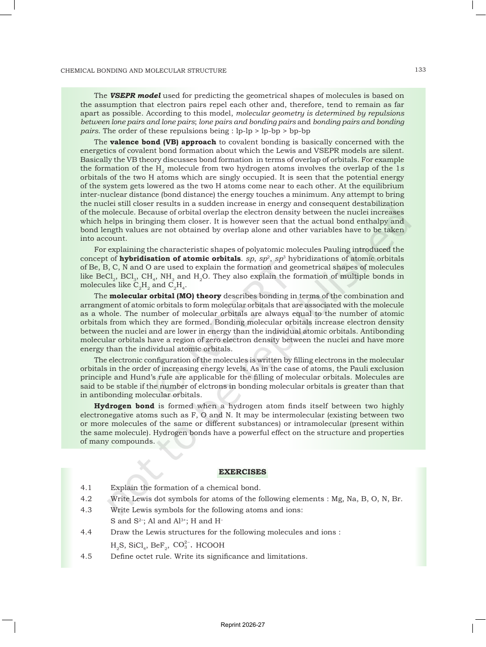 Page 34 of Chemical Bonding and Molecular Structure
