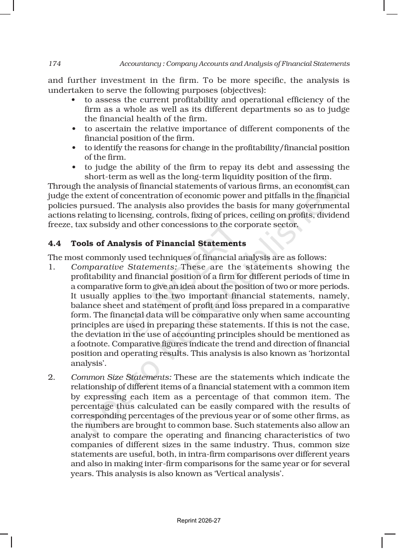 Page 4 of Analysis of Financial Statements