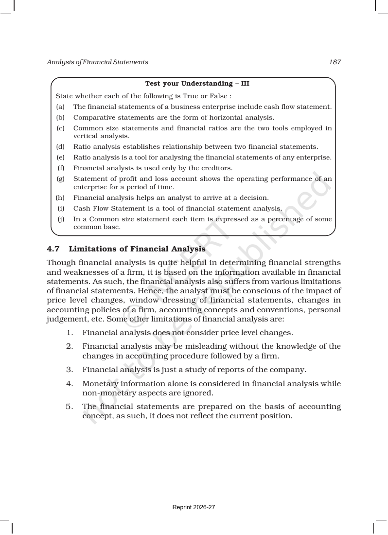 Page 17 of Analysis of Financial Statements