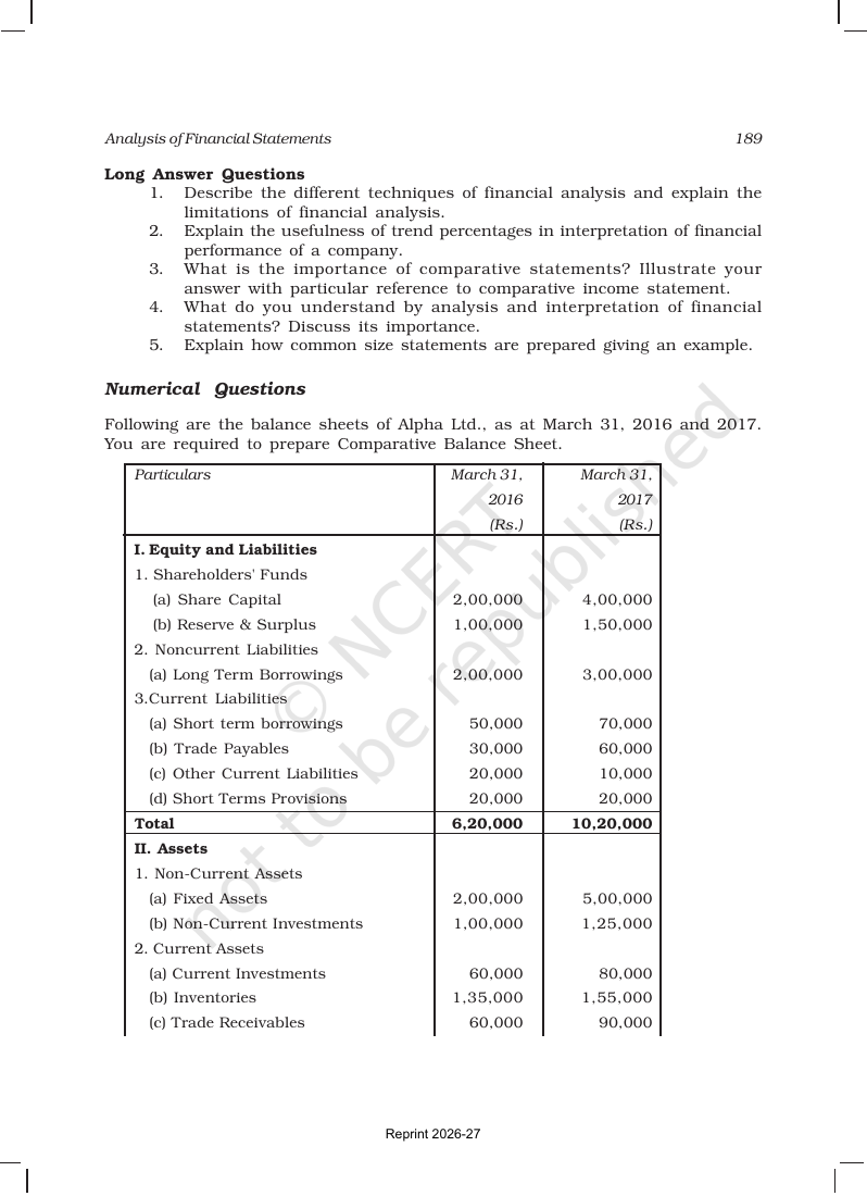 Page 19 of Analysis of Financial Statements