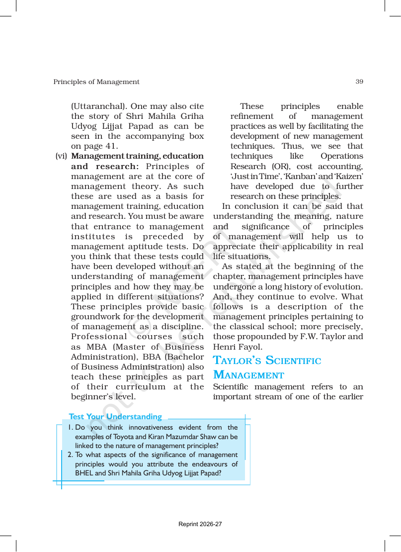 Page 10 of Principles of Management