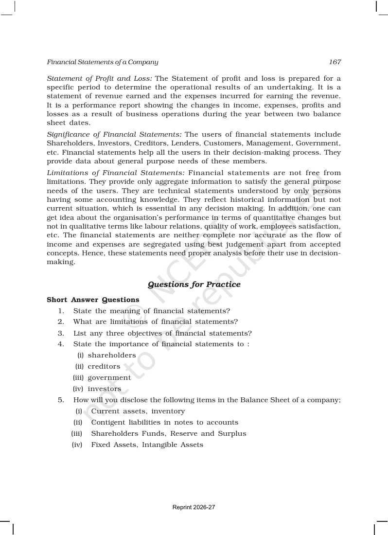 Page 24 of Financial Statements of a Company