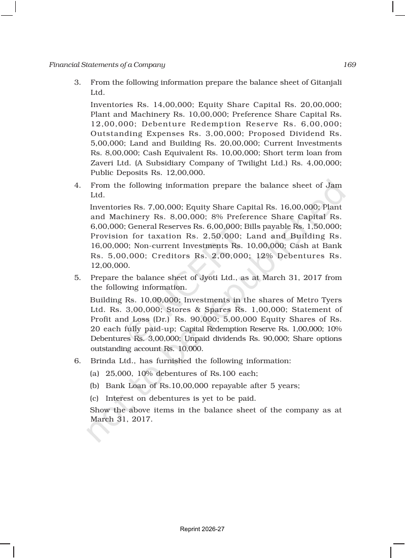 Page 26 of Financial Statements of a Company