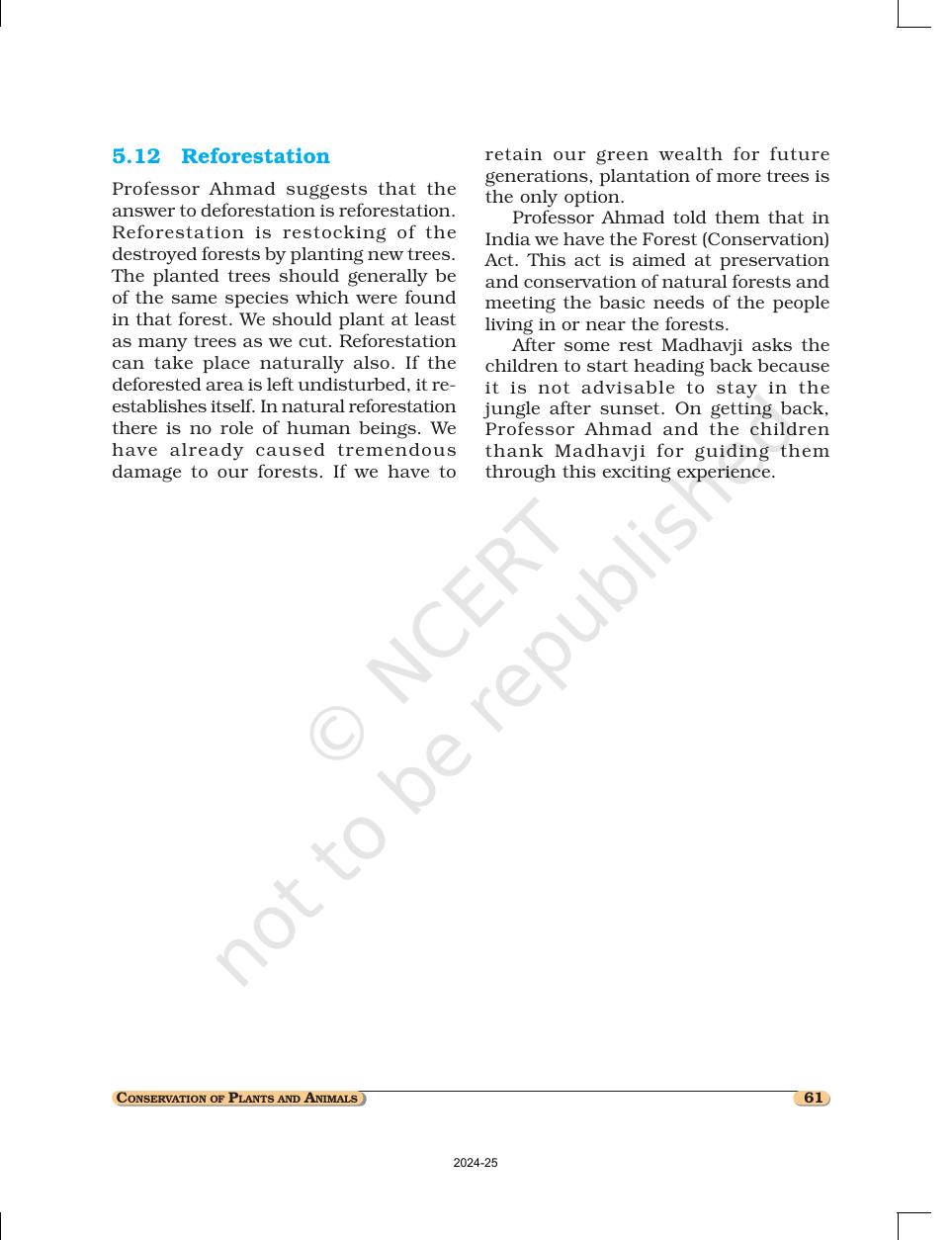 Page 9 of Conservation of Plants and Animals