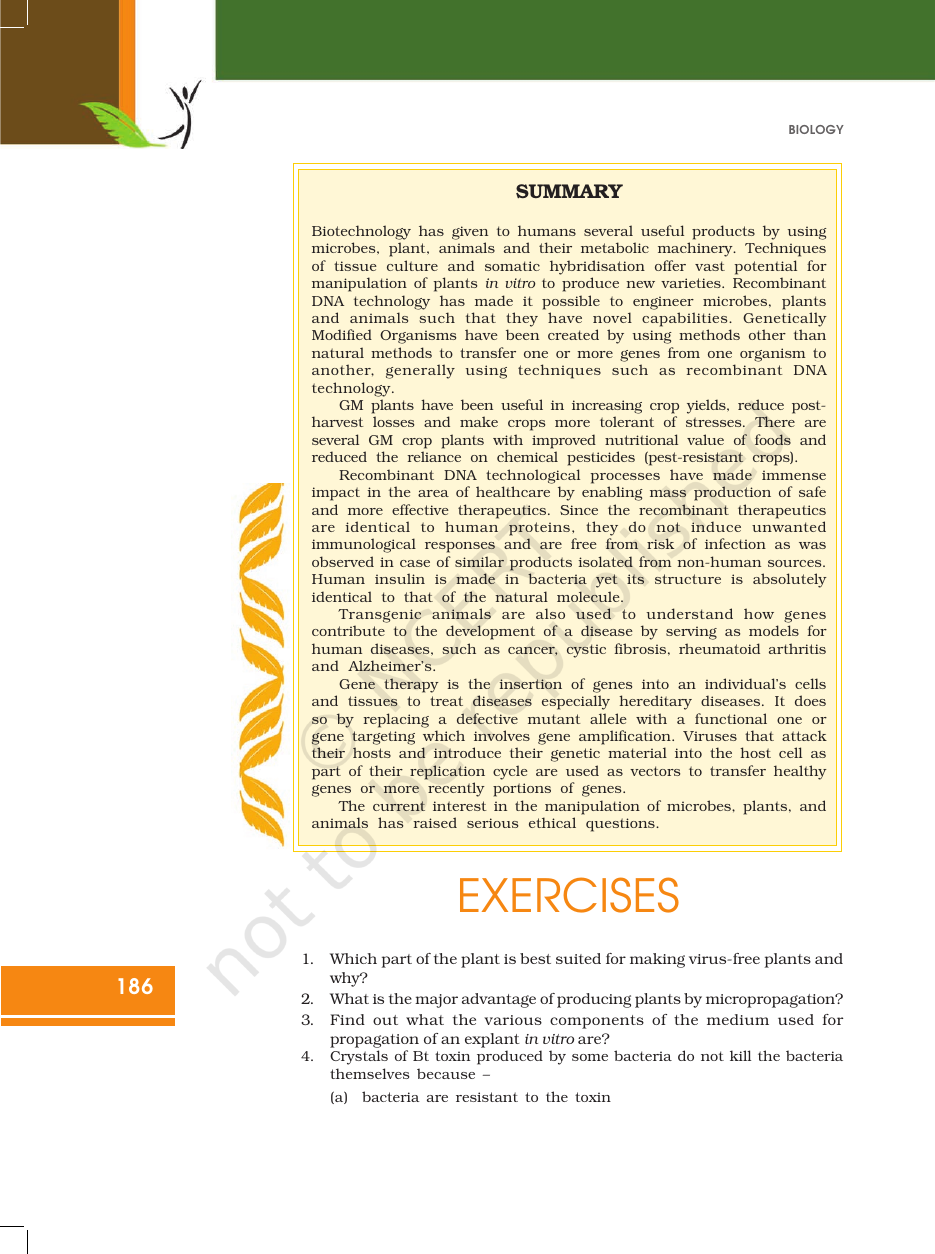 Page 10 of Biotechnology and its Applications