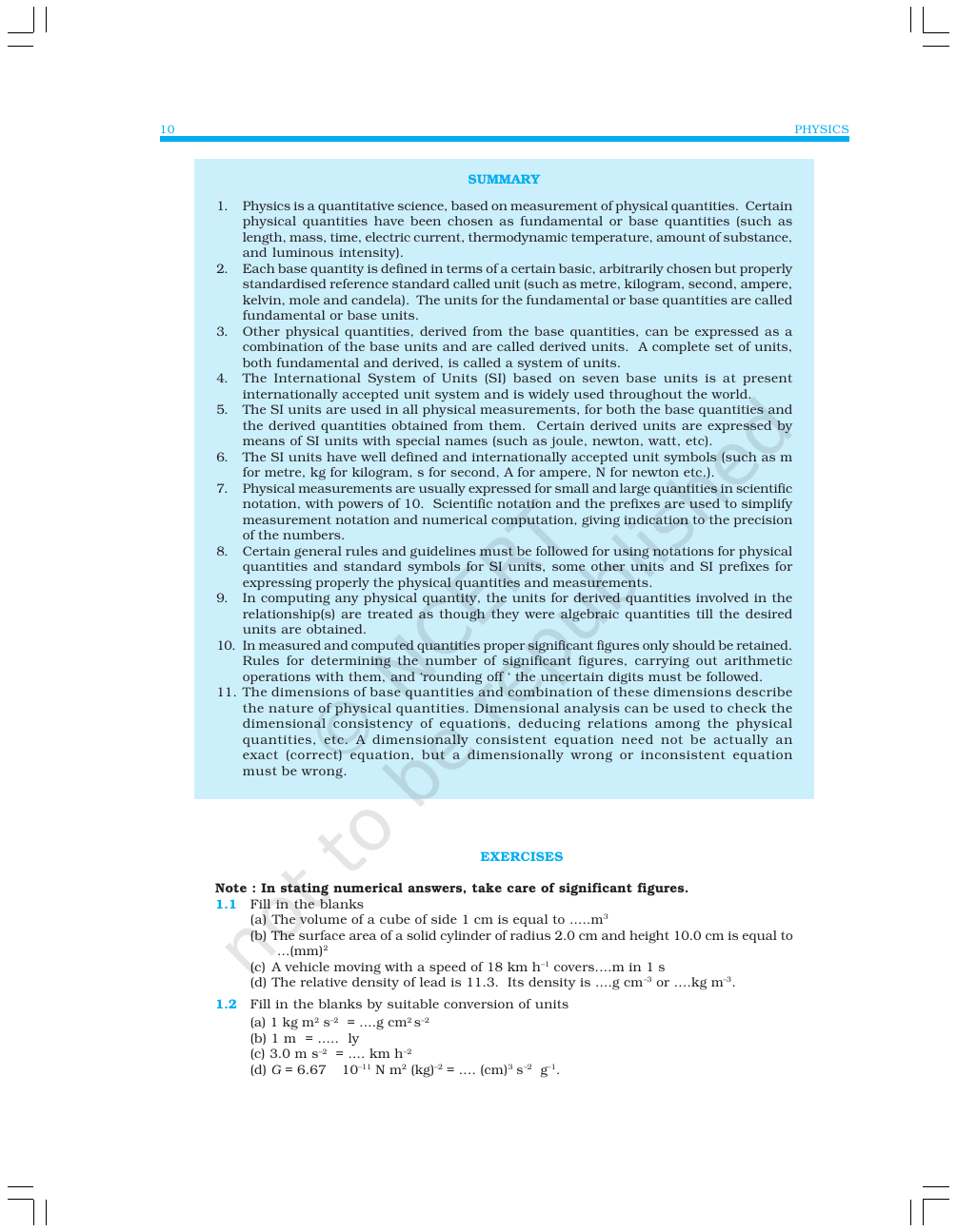 Page 10 of Units and Measurements