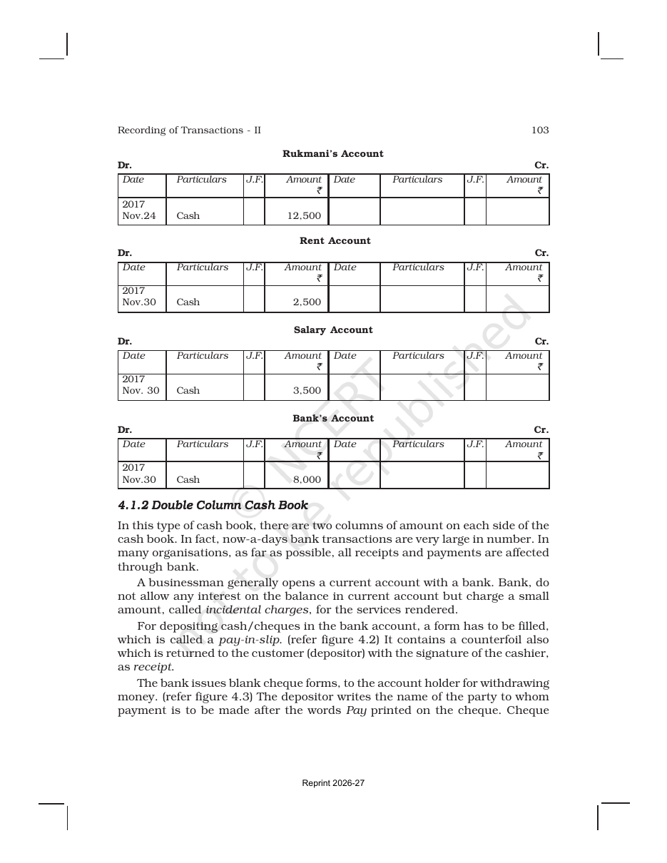 Page 5 of Recording of Transactions II