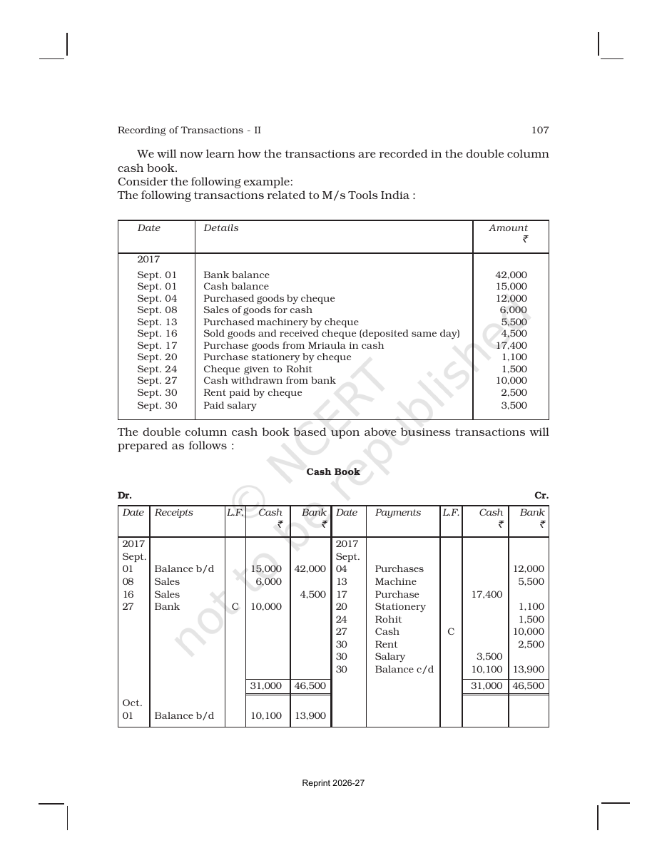 Page 9 of Recording of Transactions II