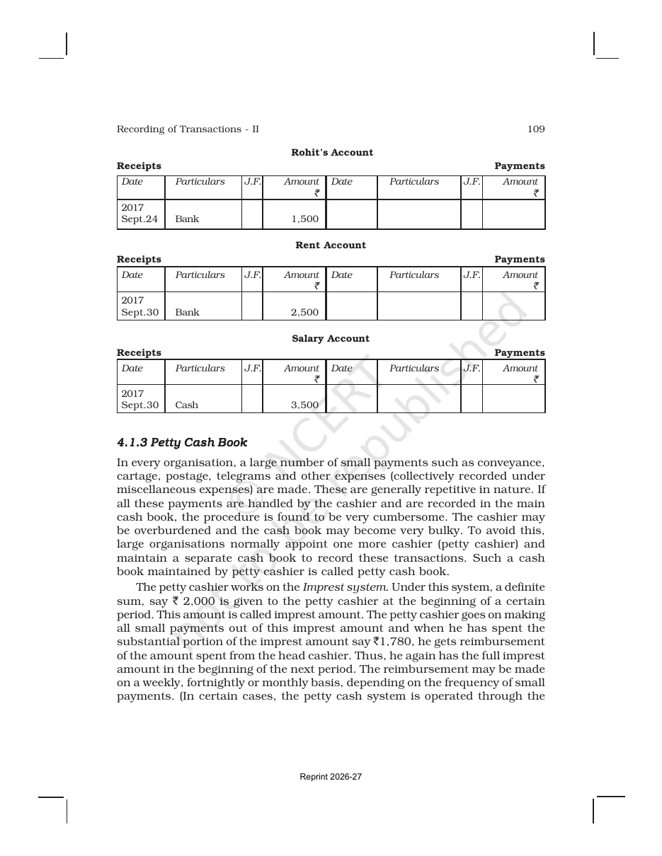 Page 11 of Recording of Transactions II