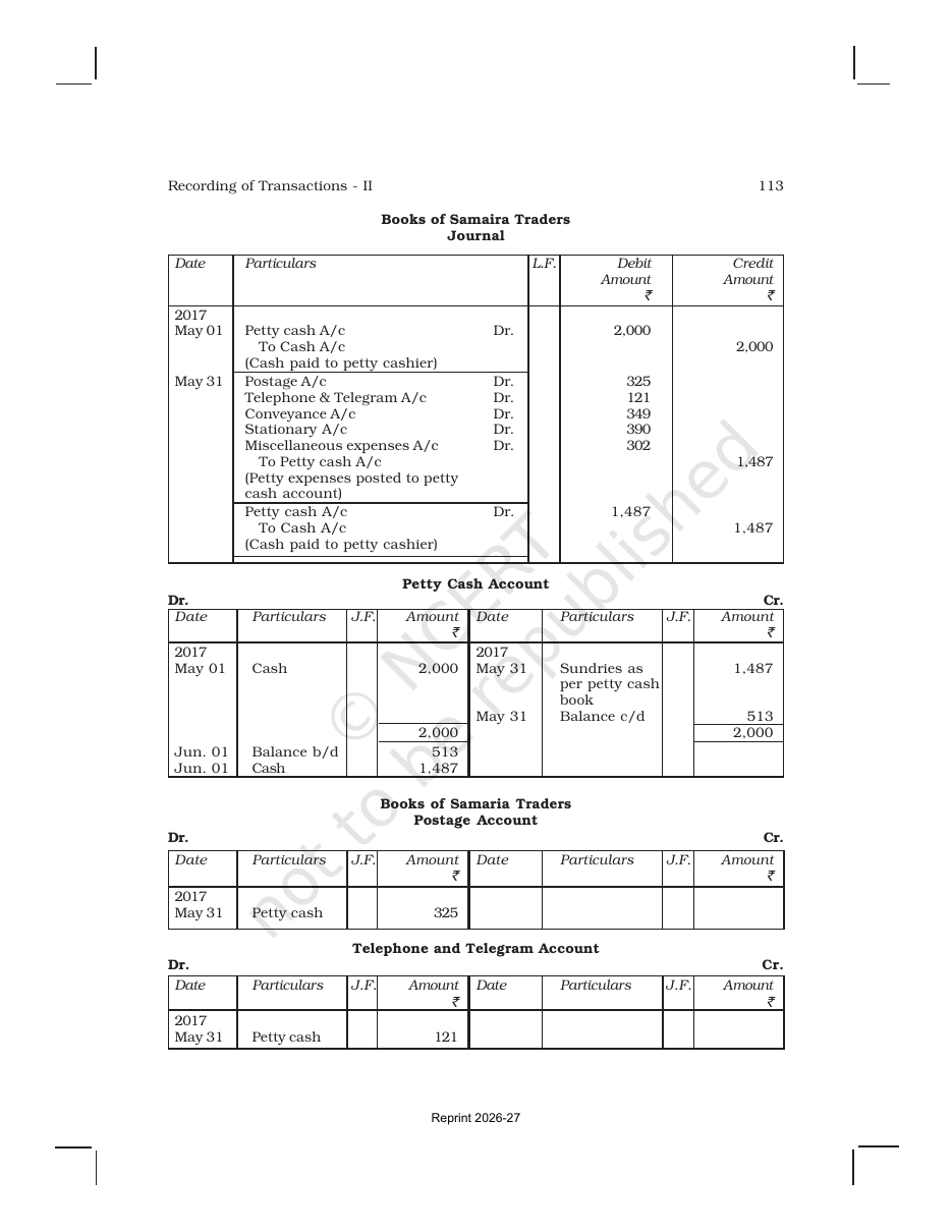 Page 15 of Recording of Transactions II