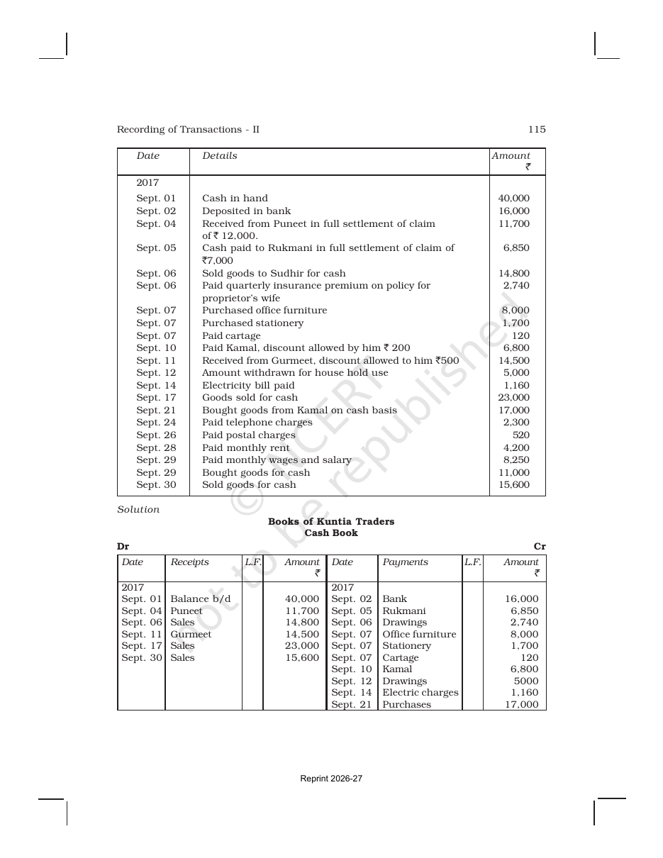 Page 17 of Recording of Transactions II