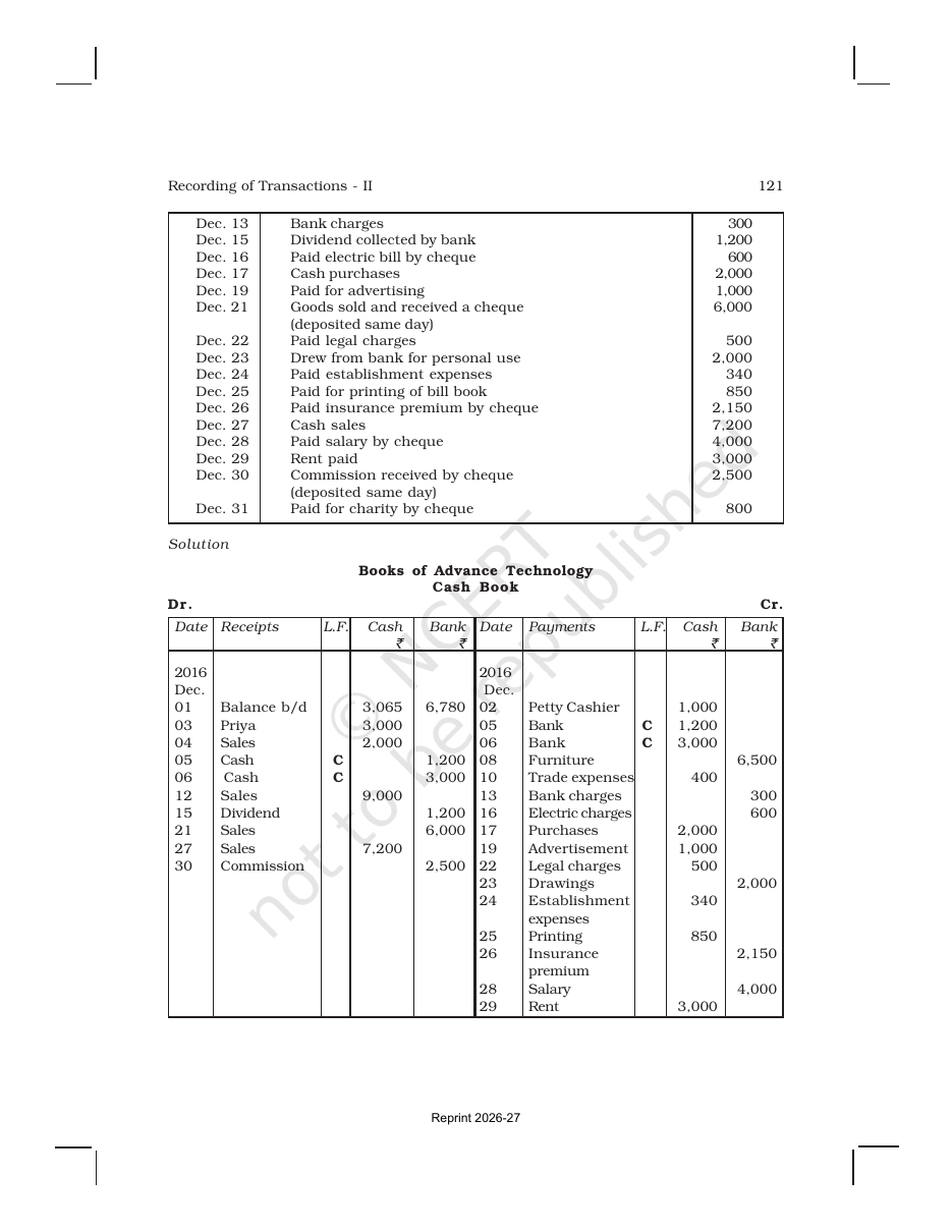 Page 23 of Recording of Transactions II
