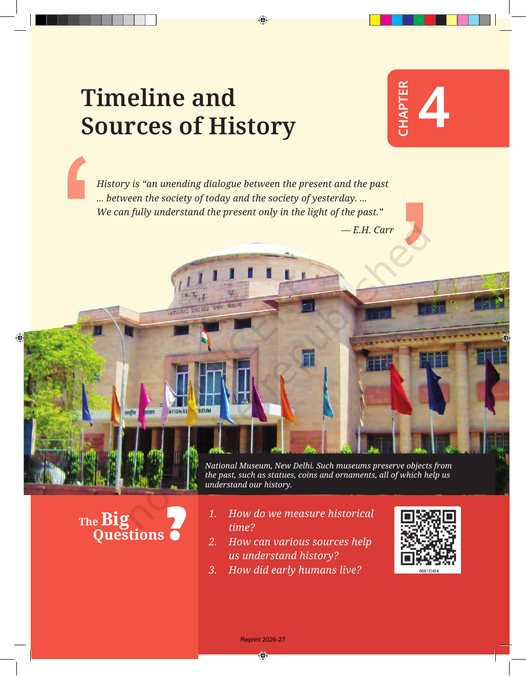Page 1 of Timeline and Sources of History