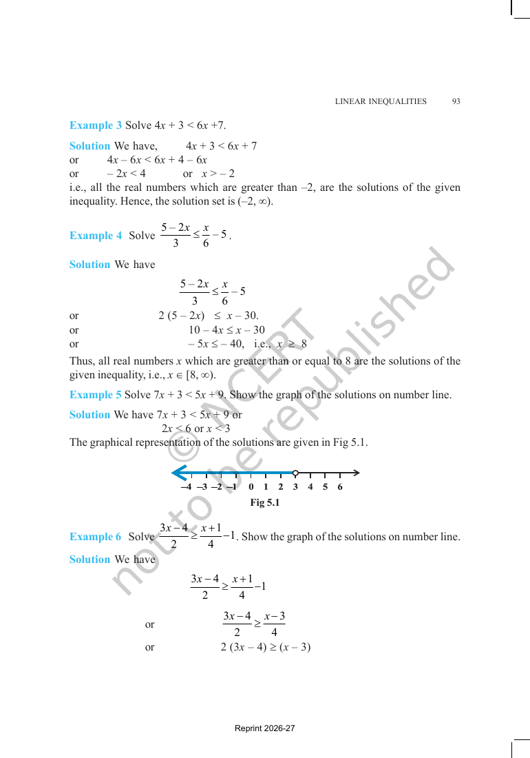 Page 5 of Linear Inequalities
