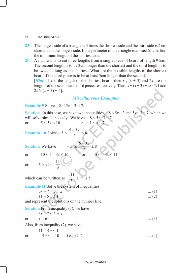 Page 8 of Linear Inequalities