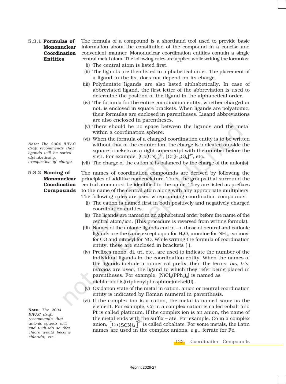 Page 6 of Coordination Compounds