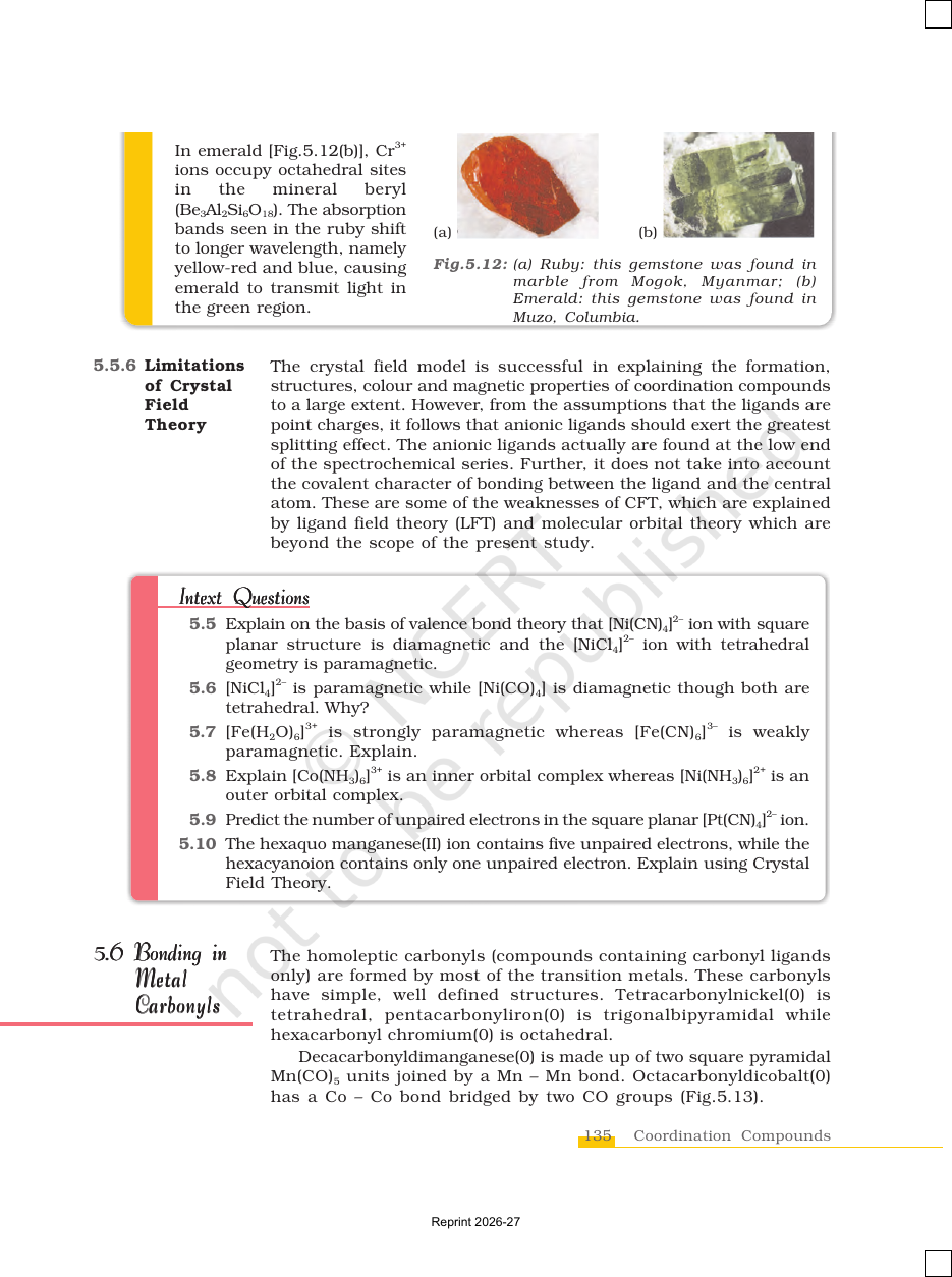 Page 18 of Coordination Compounds