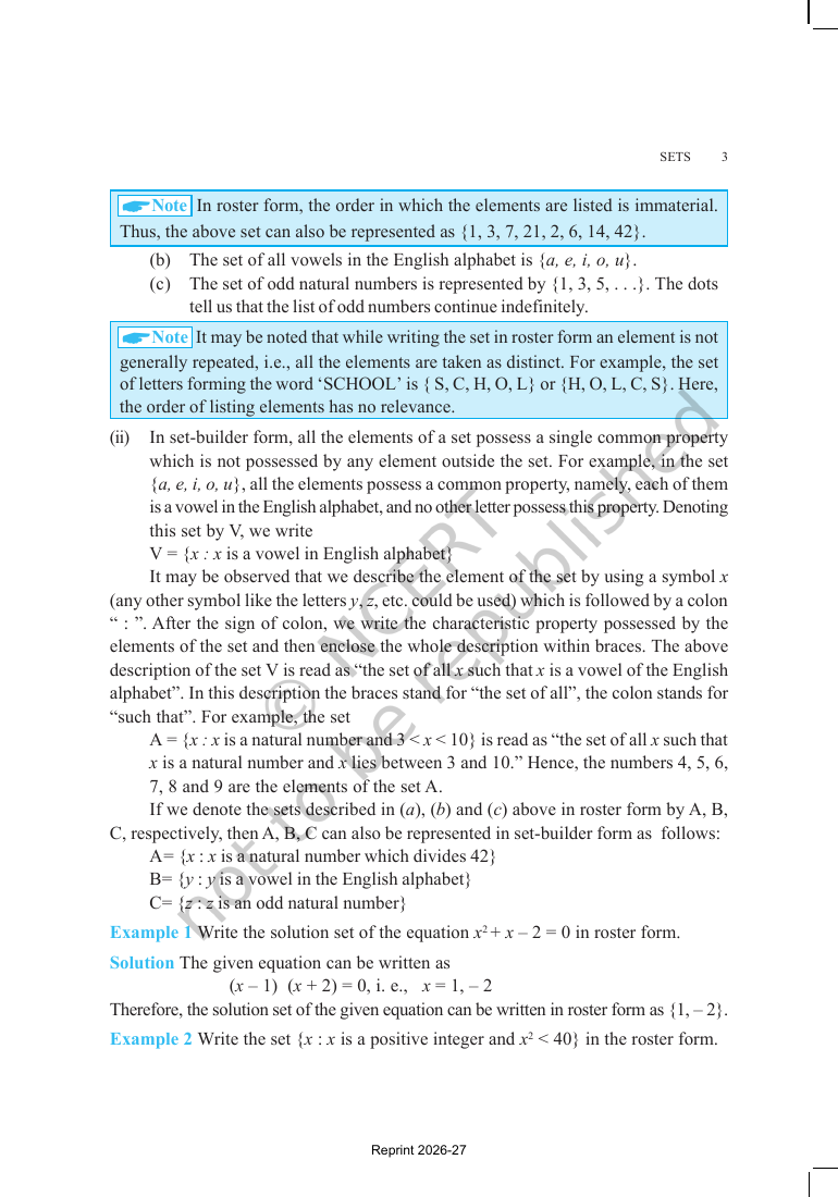 Page 3 of Sets