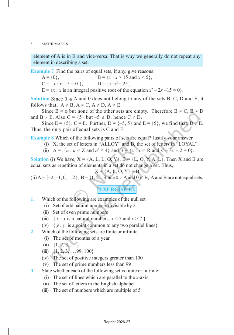 Page 8 of Sets