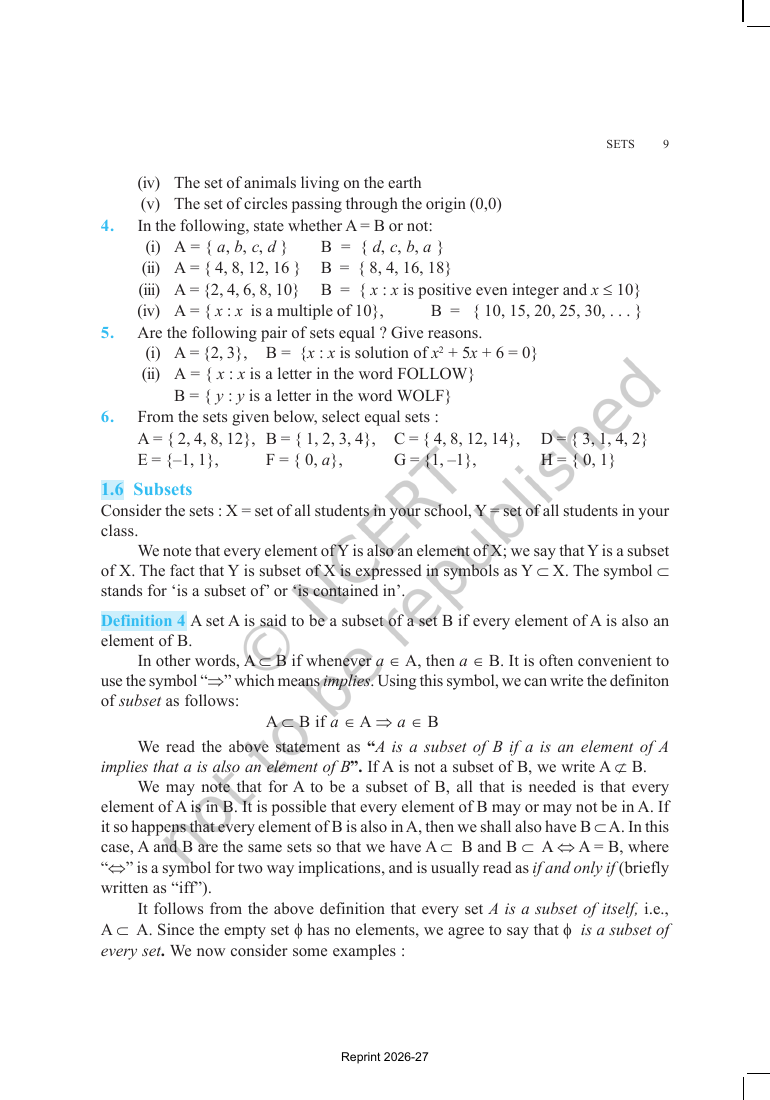 Page 9 of Sets