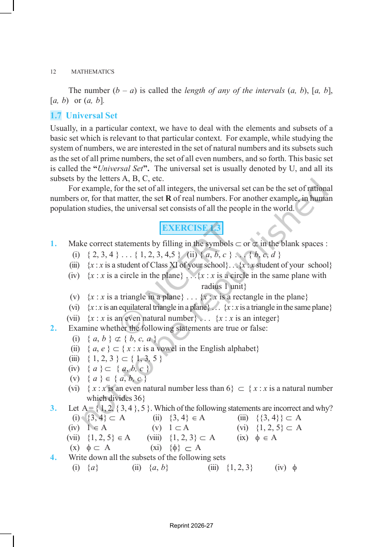 Page 12 of Sets