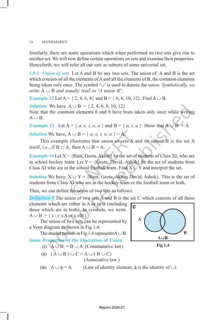 Page 14 of Sets