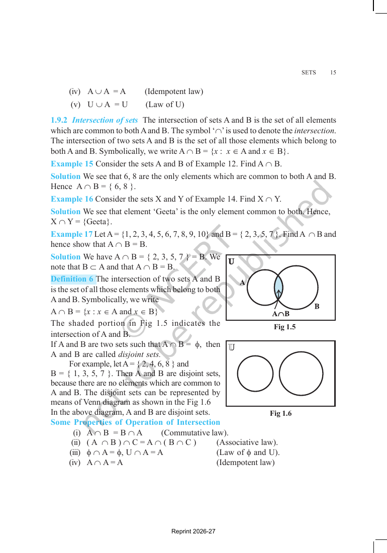 Page 15 of Sets