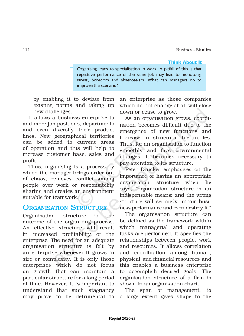 Page 6 of Organising