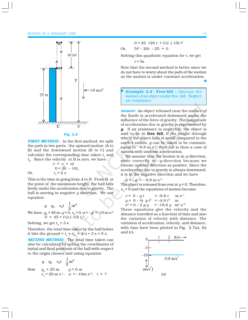 Page 7 of Motion in a Straight Line