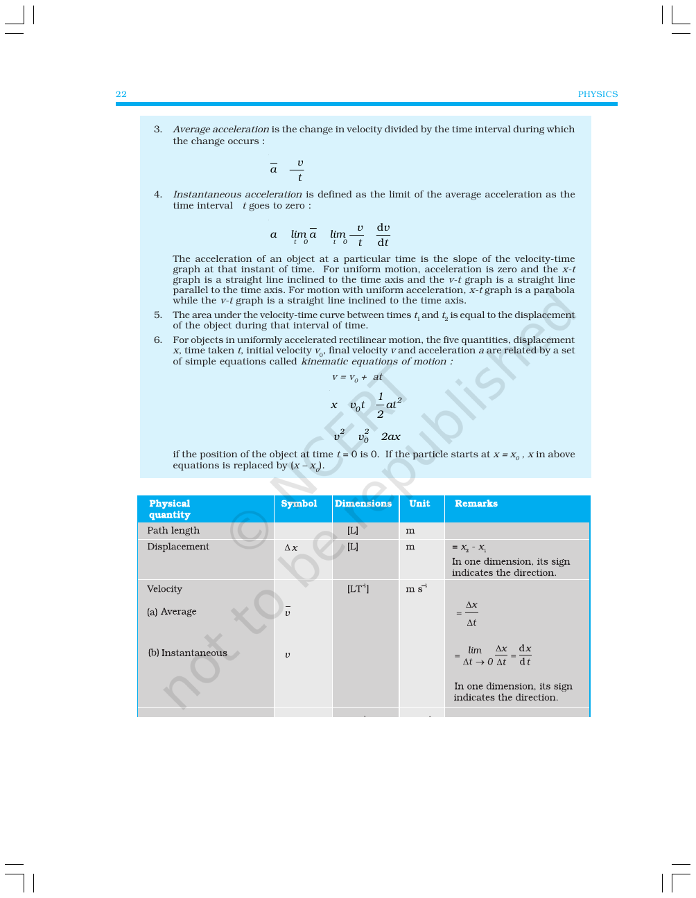 Page 10 of Motion in a Straight Line