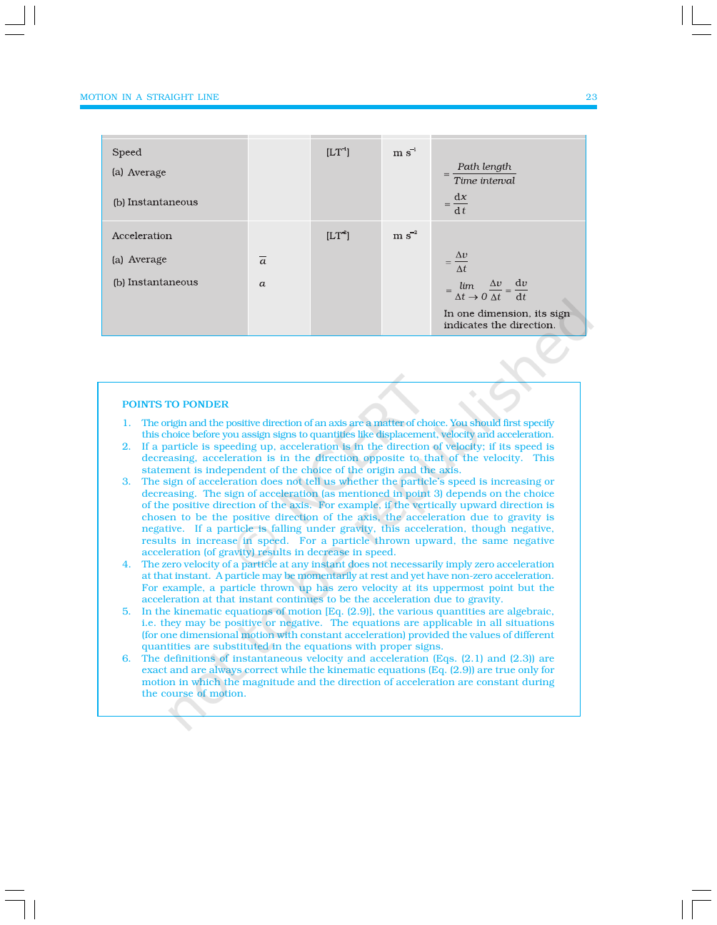 Page 11 of Motion in a Straight Line