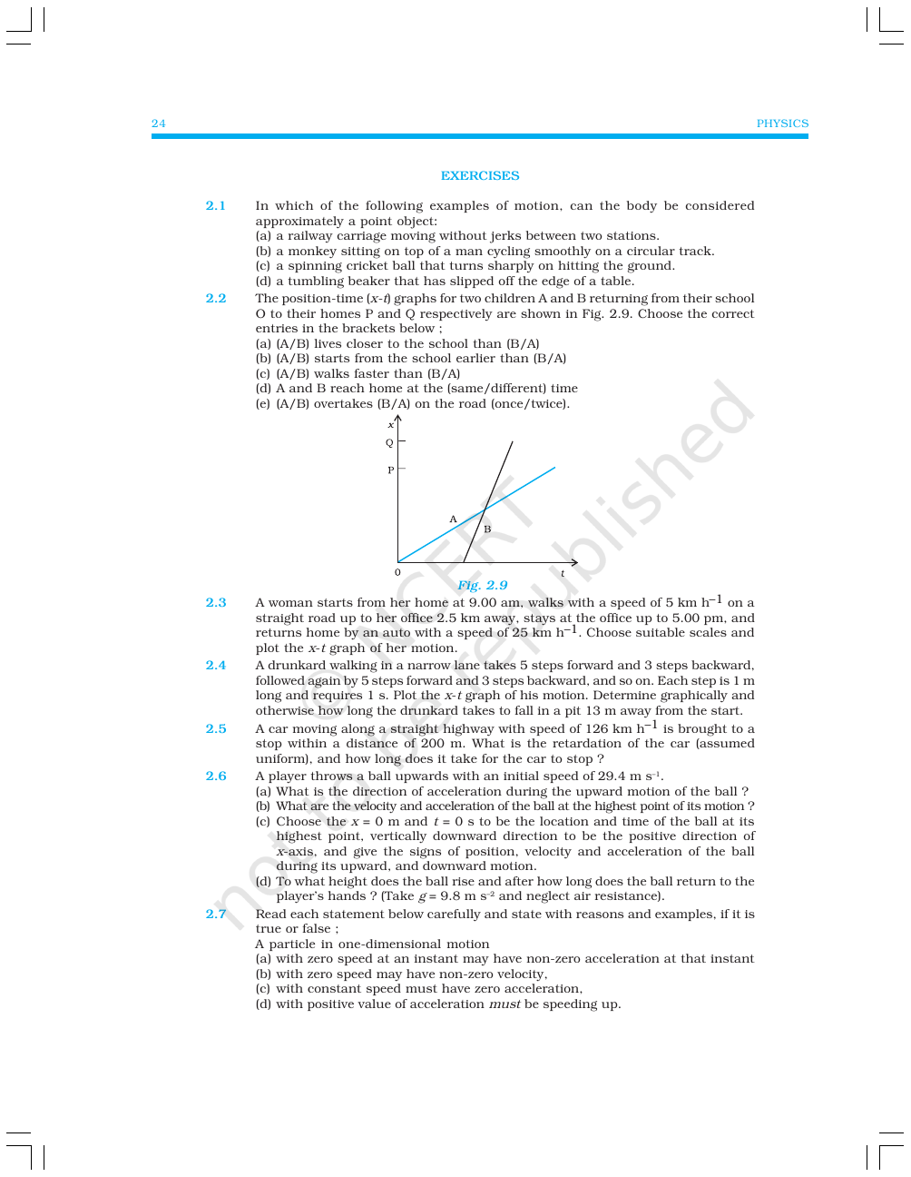 Page 12 of Motion in a Straight Line